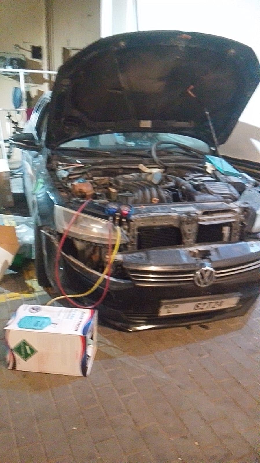 Complete Car AC Compressor & System Overhaul — Jumeirah Village Circle, Dubai